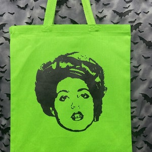 Tote Bag X Ray Spex neon green punk rock