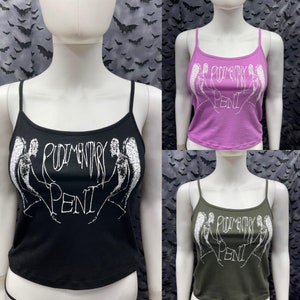 Rudimentary Peni crop tank top punk anarcho blinko