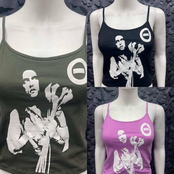 Type O Negative crop tank top