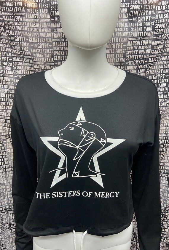 Mercy Long Sleeve Women's Gothic Shirt