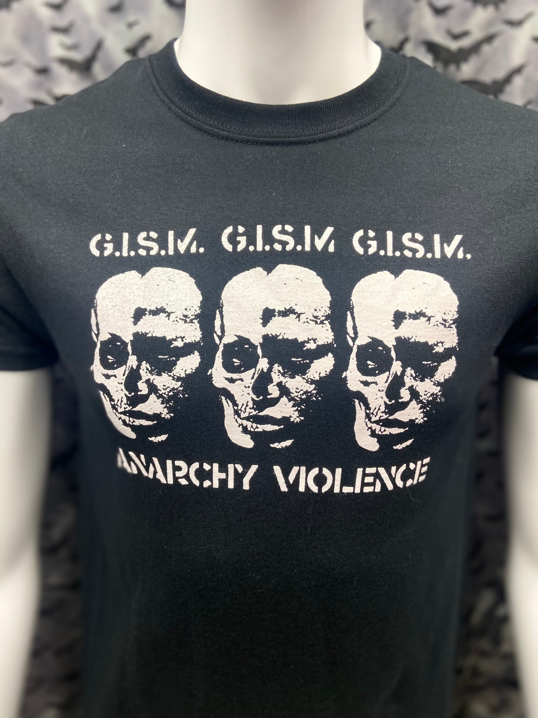 T-shirt Gism Anarchy Violence D Beat Raw Punk - Etsy