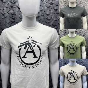 T-shirt Crass Anarchy and Peace Anarcho Punk