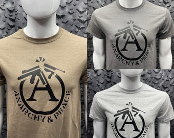 T-shirt Crass Anarchy and Peace Anarcho Punk