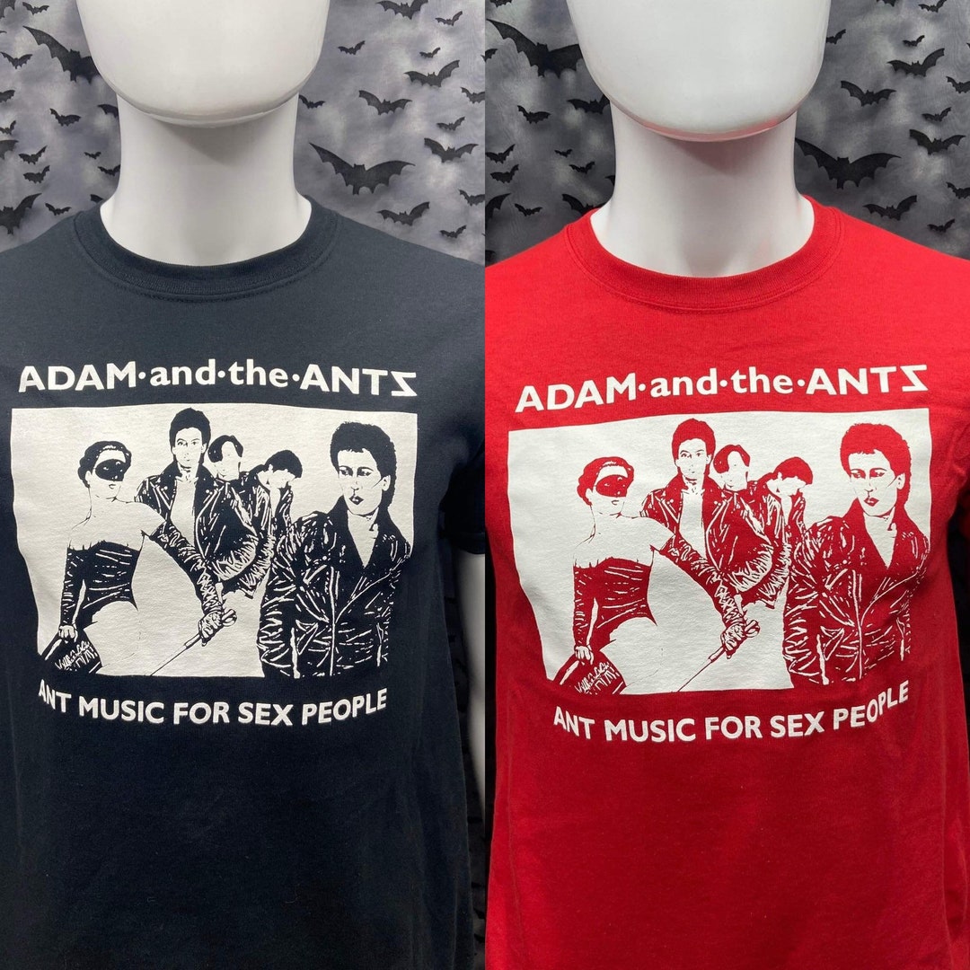 Tshirt Adam and the Ants New Wave Goth Post Punk - Etsy