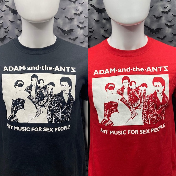 T-shirt Adam en de Mieren New Wave Goth Post Punk