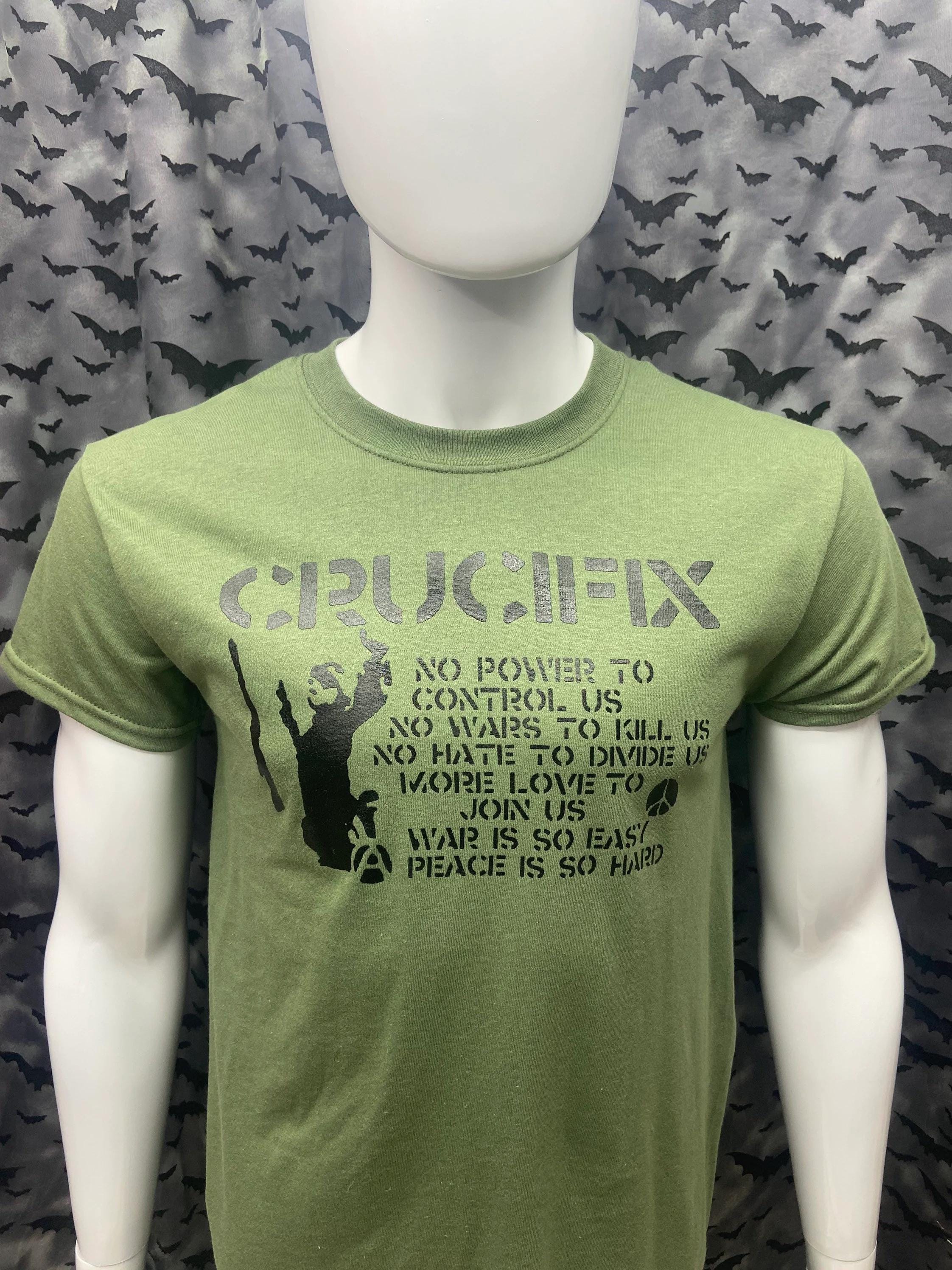 【ヴィンテージ】CRUCIFIX バンドTシャツ パンク クラスト クルシフィクス,バンドTシャツ,Crucifix,バンドTシャツ