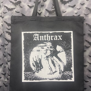 Tote Bag Anthrax Punk anarcho Crust