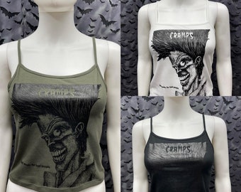 Koszulka The Cramps crop tank punk rock rockabilly