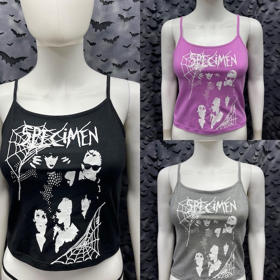 Specimen Crop Tank Top Goth - Etsy