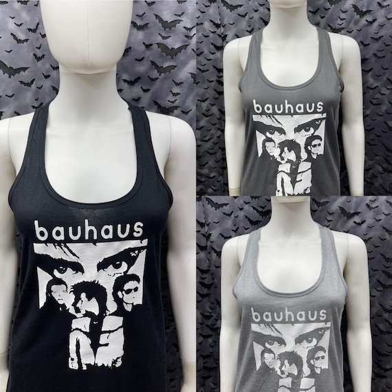 Tank Top Bauhaus Long Tank Top Sleeveless Undead Goth