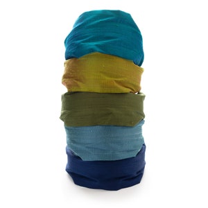 Dupioni Silk Classic 3" Headband - Cool Palette