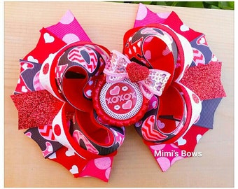 Valentines day bows | Etsy