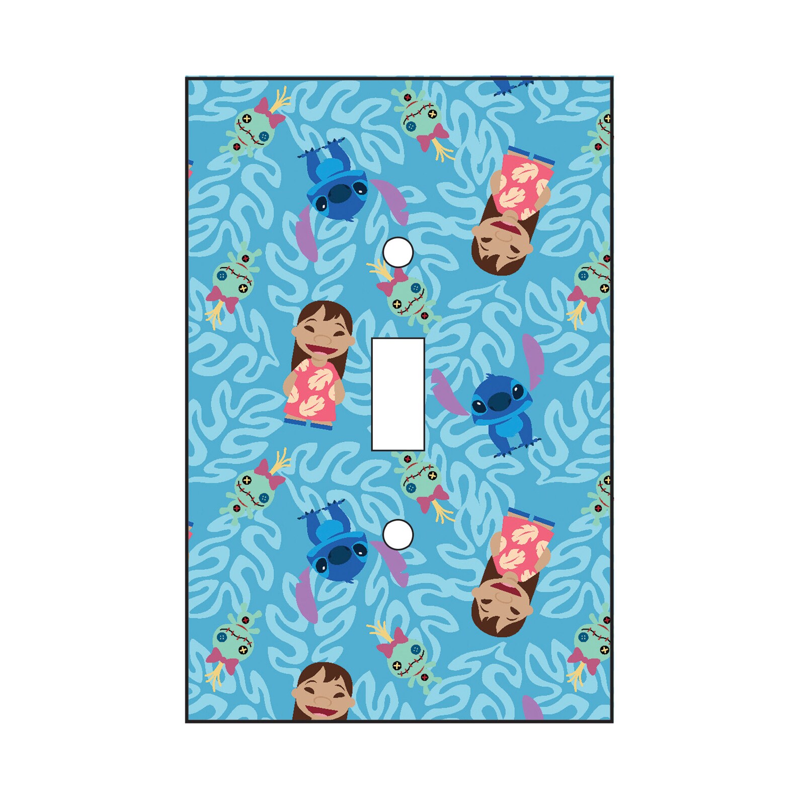 Single Toggle Light Switch Featuring Lilo & Stitch Etsy
