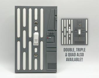 Star Wars Death Star Light Switch Cover, Gamer Room Decor