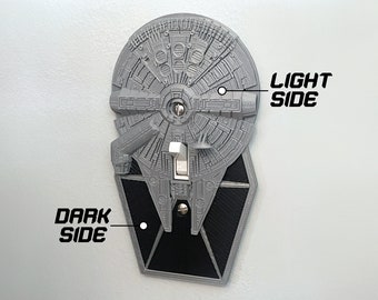 Star Wars light switch, Star Wars decor, light switch cover