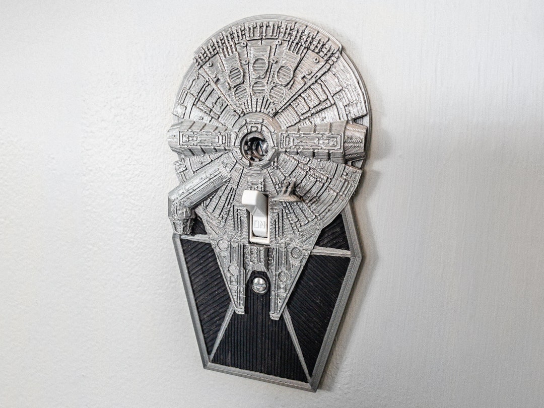 Star Wars Light Switch Star Wars Decor Light Switch Cover Etsy