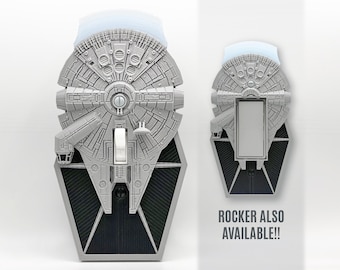 Star Wars Light Switch Cover: Millennium Falcon & TIE Fighter