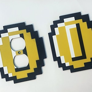 Super Mario Coin Decor: Gamer Room Nintendo Wall Art