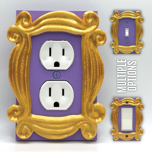 quirky light switch cover for coffee lover, gift for friends inspired
