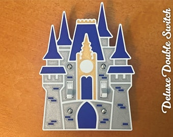 Deluxe Princess Castle Light Switch Cover, Princess room
