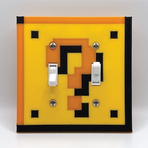 Super Mario game room decor Nintendo decor gamer gift for gamer nerd