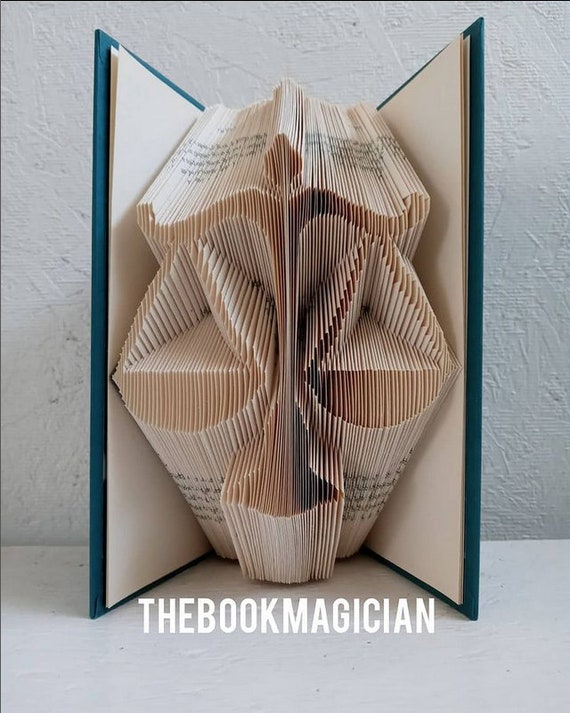 Libra Sign, gift for Libra, Libra zodiac sign, Libra scales, scales of justice, folded book art, zodiac book, Libra Book, Unique libra gift