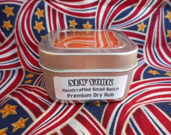 New York BBQ Barbeque Dry Rub In Tin