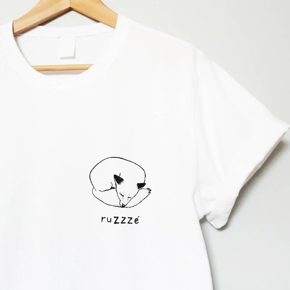 Fox Tshirt, Hand Painted Fox Tshirt Fox Tshirt, Hand Painted Fox Tshirt