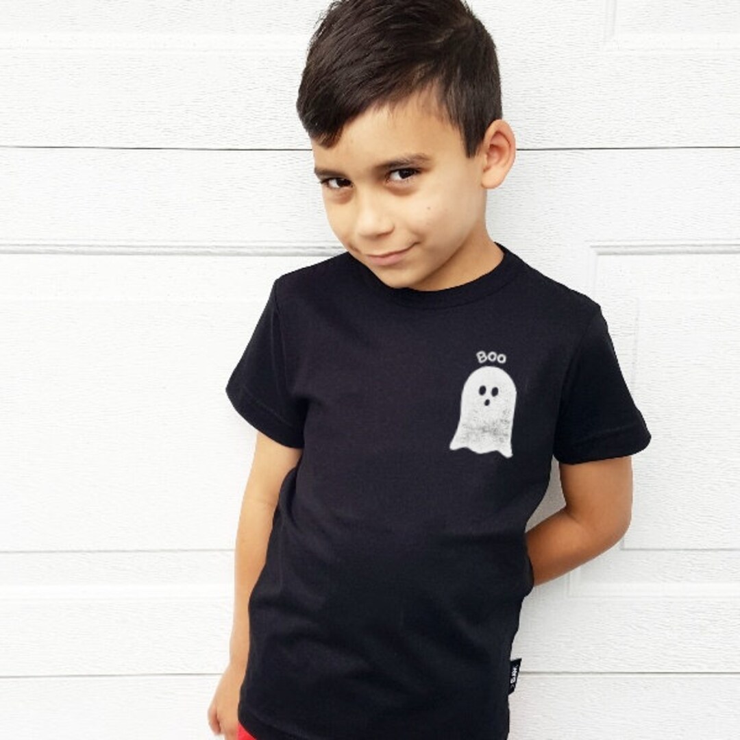 T-shirt bambino fantasma boo halloween