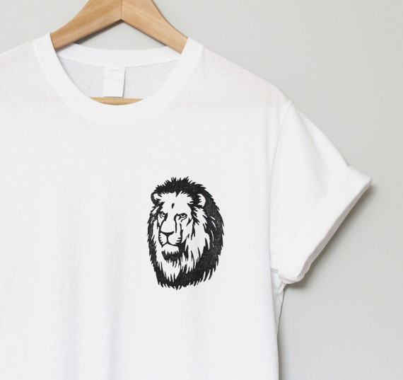 Buy Lion T-shirt UNISEX Lion Shirt Hand Printed Tee Animal Online in India - Etsy Buy Lion T-shirt UNISEX Lion Shirt Hand Printed Tee Animal Online in India - Etsy