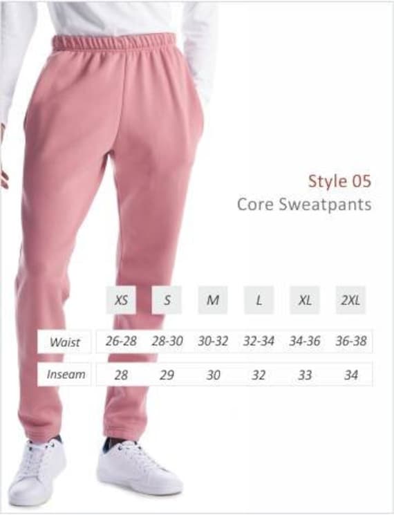 Pink Pants - Sweatpants - Elastic Waistband Pants