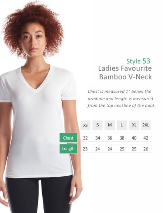 Hand-Printed Bamboo V-Neck T-Shirt: Ethical Linoprint Design