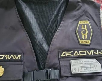Personalized Aurebesh Name Tag: Embroidered ID Patch, Budget Friendly