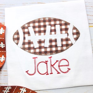 Boy Football Shirt /  Personalized Football Shirt / Football Outfit for Boy / Sibling Football Shirts