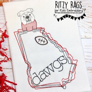 Boy Bulldog Shirt /  Football Shirt for Boys / Bulldog Outfit / Personalized Bulldog Shirt / Bulldog Football Shirt for Boy