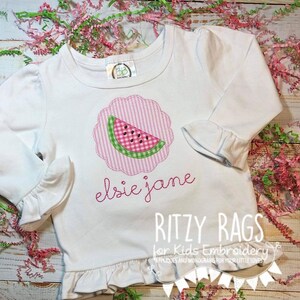 ALMA-FRILL-T-SHIRT (KIDS) - PINK WATERMELON