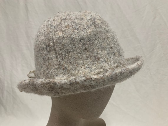 Felted hand made hat - image 1