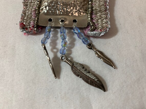 Beaded necklace handmade - image 4