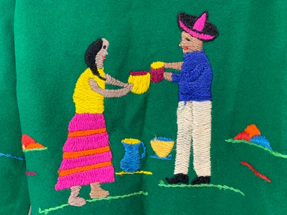 Mexican antique jacket embroidered - image 6