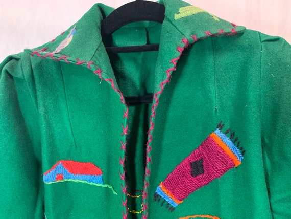 Mexican antique jacket embroidered - image 3