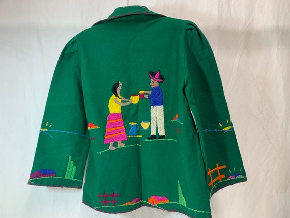 Mexican antique jacket embroidered - image 5