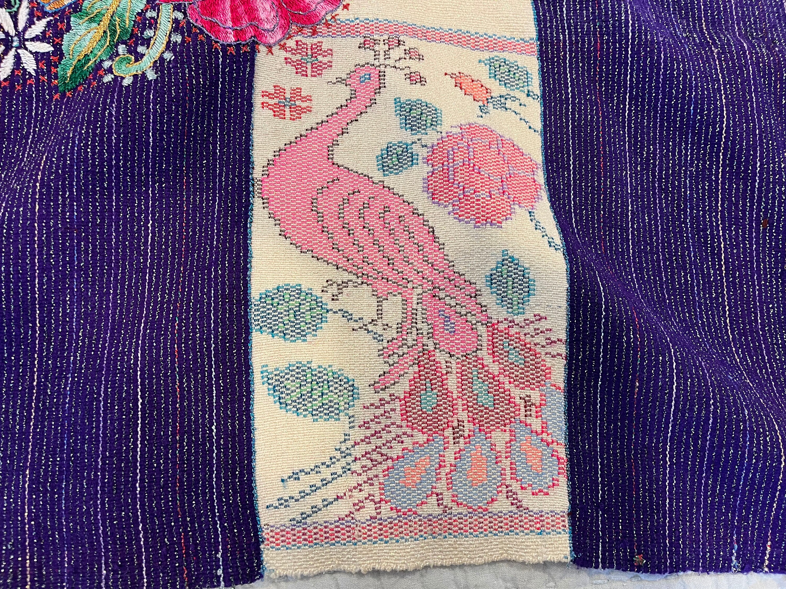 Chiapas Textile Vintage Hand Woven and Embroidered Mayan Tradition - Etsy