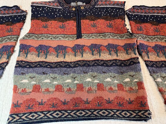 Icelandic Small sweater desert design vintage to put together View 3