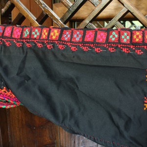 Bedouin vintage Sinai hand embroidered Tribal Dress image 3