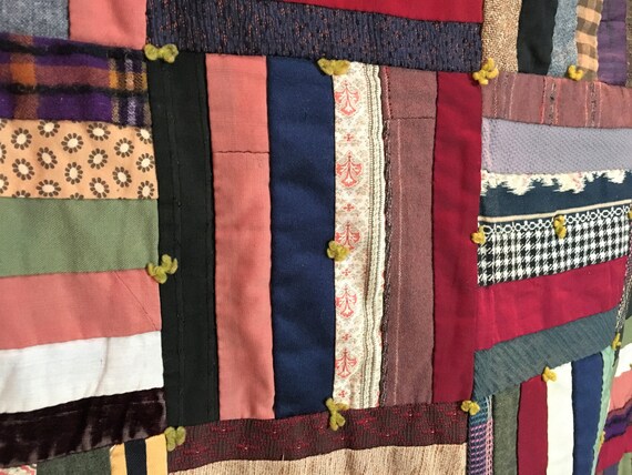 Quilt Log Cabin Style Etsy