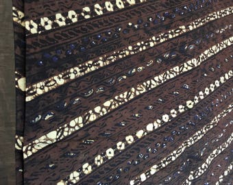 Fine cotton batik Indonesian sarong fabric