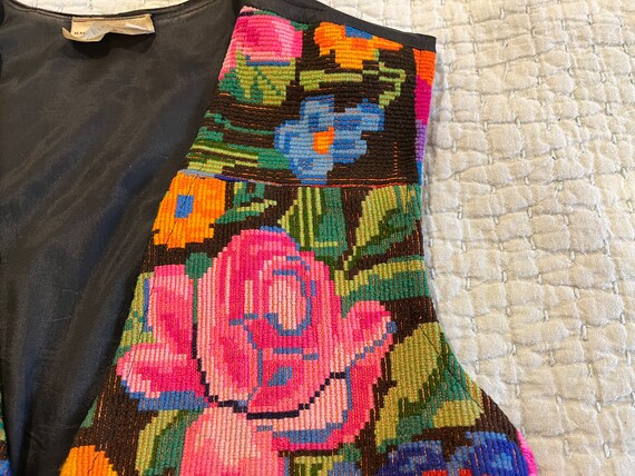 Guatemala vest made from a Chichi huipil S/M vint… - image 4