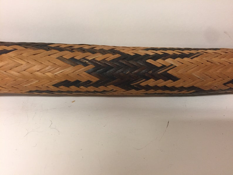 Amazon indigenous 1960's woven tipiti, a manioc squeezer image 4
