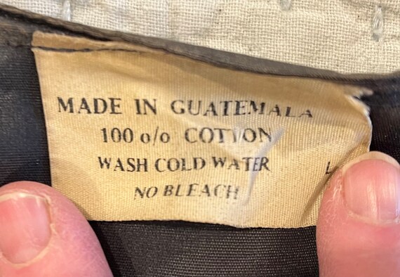 Guatemala vest made from a Chichi huipil S/M vint… - image 3