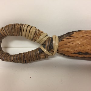 Amazon indigenous 1960's woven tipiti, a manioc squeezer image 3